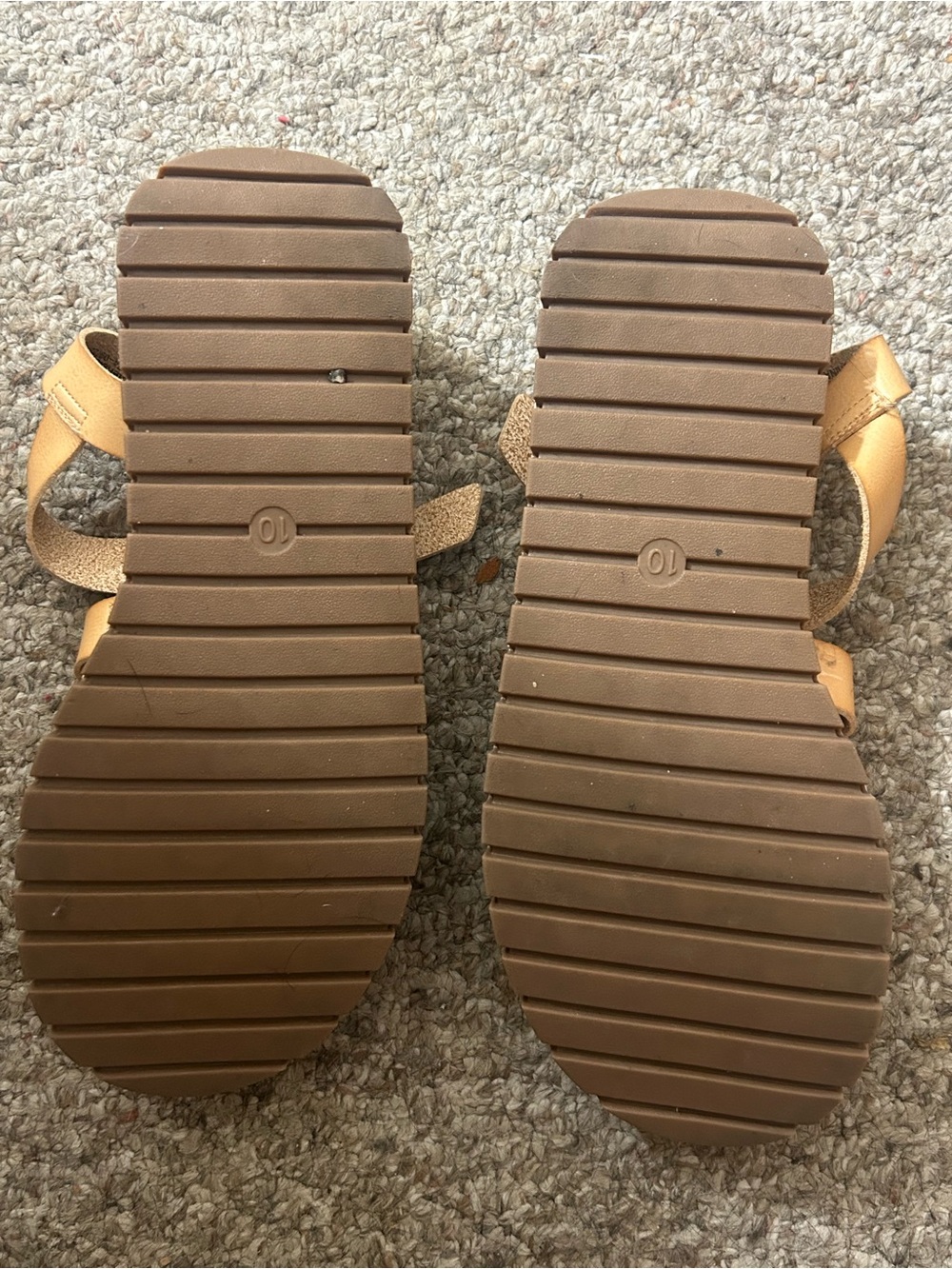 Women’s Tan Gladiator Sandals - Picture 4 of 4
